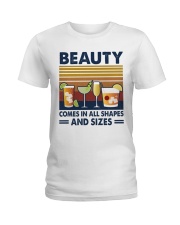 Beauty comes in Ladies T-Shirt tile