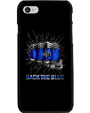 Back the blue Phone Case tile