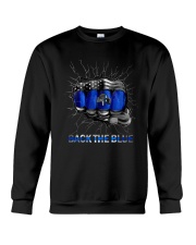 Back the blue Crewneck Sweatshirt tile