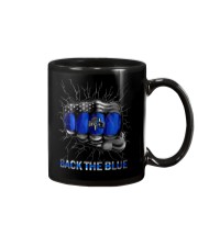Back the blue Mug tile