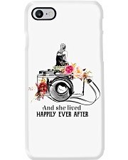 And she lived happily ever after Phone Case tile