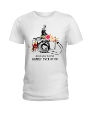 And she lived happily ever after Ladies T-Shirt tile
