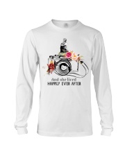 And she lived happily ever after Long Sleeve Tee tile