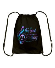 The Lord is my song Drawstring Bag tile