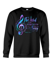 The Lord is my song Crewneck Sweatshirt front