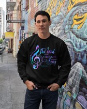The Lord is my song Crewneck Sweatshirt lifestyle-unisex-sweatshirt-front-2