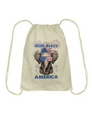 God bless America Independence day Drawstring Bag tile