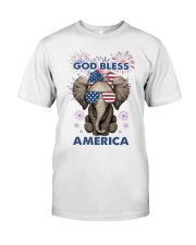 God bless America Independence day Classic T-Shirt tile