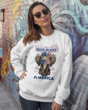 God bless America Independence day Crewneck Sweatshirt lifestyle-unisex-sweatshirt-front-3