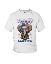 God bless America Independence day Youth T-Shirt tile