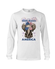 God bless America Independence day Long Sleeve Tee tile