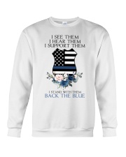 I see them I hear them Crewneck Sweatshirt tile