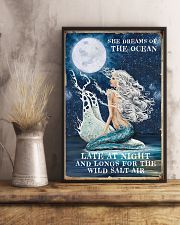 She dreams of the ocean 11x17 Poster lifestyle-poster-3