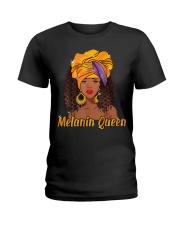 Melanin queen Ladies T-Shirt tile