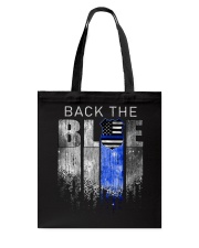 Back the blue Tote Bag tile