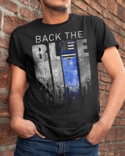 Back the blue Classic T-Shirt apparel-classic-tshirt-lifestyle-26