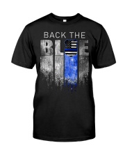 Back the blue Classic T-Shirt front