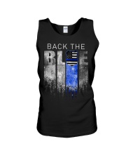 Back the blue Unisex Tank tile