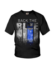 Back the blue Youth T-Shirt tile