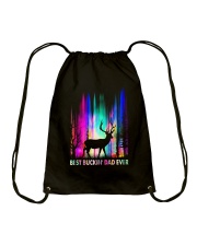 Best Buckin' Dad Ever Drawstring Bag tile