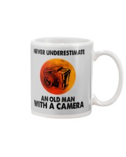 Never underestimate an old man Mug tile