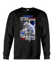 The sheep pretend the wolf Crewneck Sweatshirt tile