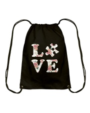 AUTISM AWARENESS Drawstring Bag tile