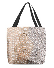 Love Music Pattern Print All-over Tote front