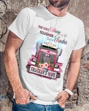 Trucker's wife Classic T-Shirt lifestyle-mens-crewneck-front-4