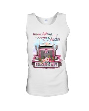 Trucker's wife Unisex Tank tile