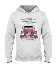 Trucker's wife Hooded Sweatshirt tile