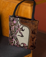 Country Girl Leather Pattern Print All-over Tote aos-all-over-tote-lifestyle-front-02