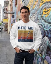 Bite me Crewneck Sweatshirt lifestyle-unisex-sweatshirt-front-2