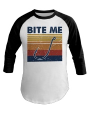 Bite me Baseball Tee tile