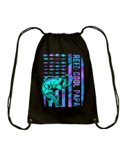 Reel cool papa Independence day Drawstring Bag tile