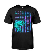 Reel cool papa Independence day Classic T-Shirt tile
