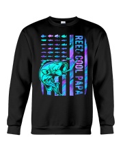 Reel cool papa Independence day Crewneck Sweatshirt front