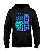 Reel cool papa Independence day Hooded Sweatshirt tile
