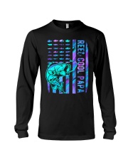 Reel cool papa Independence day Long Sleeve Tee tile