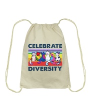 Celebrate diversity Drawstring Bag tile
