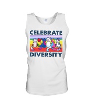Celebrate diversity Unisex Tank tile