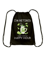 I'm retired Drawstring Bag tile