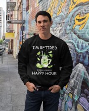 I'm retired Crewneck Sweatshirt lifestyle-unisex-sweatshirt-front-2