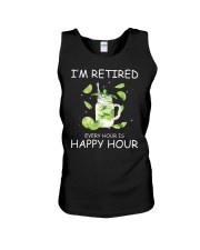 I'm retired Unisex Tank tile
