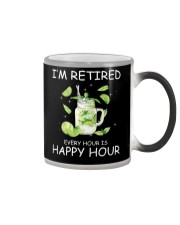 I'm retired Color Changing Mug tile