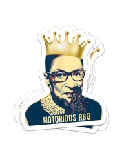 Notorious RBG Sticker - 4 pack (Vertical) front