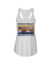 Driving my wife crazy Ladies Flowy Tank tile