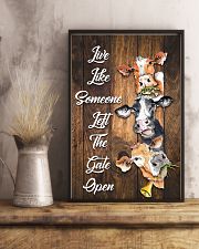 Live like someone left the gate open 11x17 Poster lifestyle-poster-3