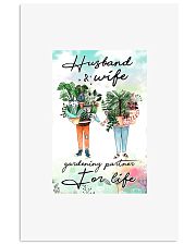 Husband and wife gardening partner for life 11x17 Poster front