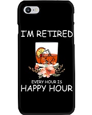 I'm retired Phone Case tile